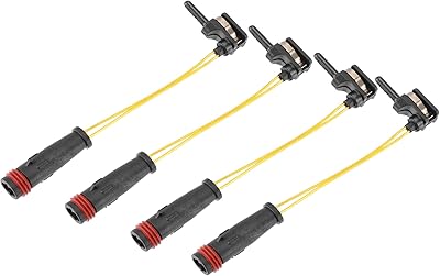 Acropix capteur de plaquettes de frein de voiture capteur d'indicateur d'usure des plaquettes de frein à disque avant et arrière pour mercedes-benz c230 - paquet de 4 noir. Optimisez votre budget avec Diaytar Sénégal