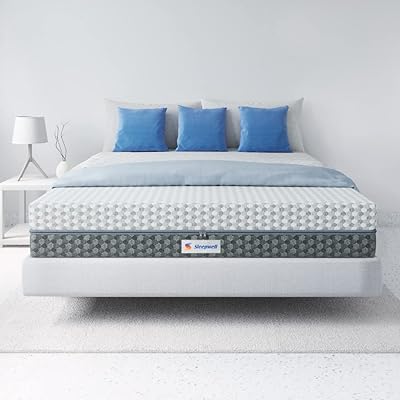Matelas sleepwell en mousse double face, queen size, doux et ferme, matelas triple