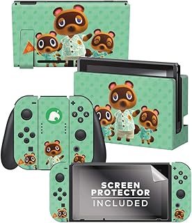 Ensemble de skins nintendo switch anthnic pour controller gear sous licence officielle