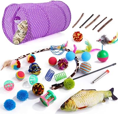 Jouets interactifs pour chat sky-touch, 30 pièces - gardez votre chat actif