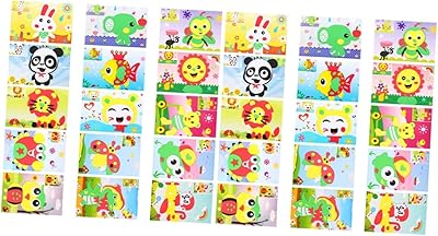 30 pièces stuhad autocollants 3d pierres précieuses jouets éducatifs pour enfants jouets éducatifs
