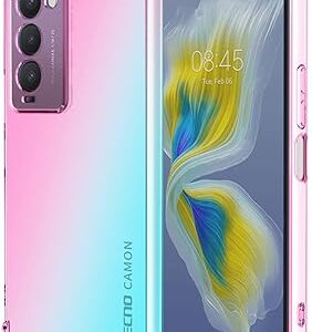 Coque fine et amortissante easy life go avec bords souples en polyuréthane résistant à la chaleur et coins renforcés pour tecno camon 18 / tecno camon 18 p - multicolore - rose et vert. Diaytar : Le discount nouvelle génération au Sénégal