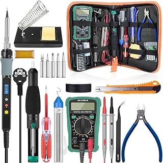 Kit de fer à souder électrique beauty 90w 220v numérique lcd réglable