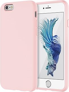 Coque en silicone jetek compatible avec iphone 6s et iphone 6 4,7 pouces