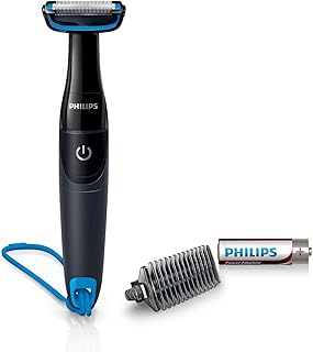 Tondeuse corporelle à piles philips bg1024 (noir, 160 g, lame unique)