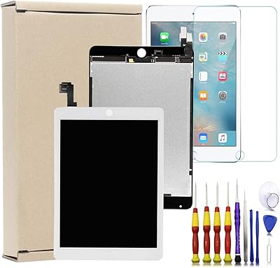 Écran lcd de remplacement et numériseur en verre tactile pour ipad air 2