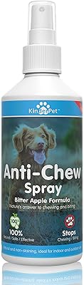 Spray anti-mastication kinderpet pomme amère pour chiens et chiens formule