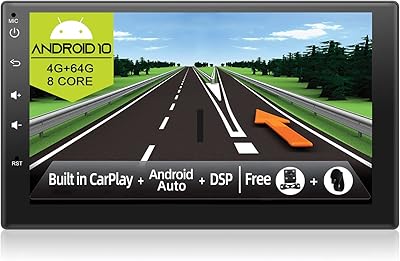 Unité principale stéréo de voiture joyx android 10 double din
