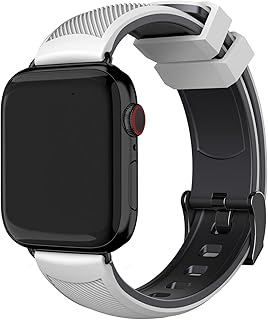 Bracelet de montre folmosa en silicone à dégagement rapide compatible avec iwatch