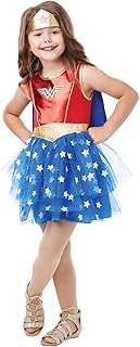 Costume dc wonder woman deluxe pour enfants de rubie's robe officielle