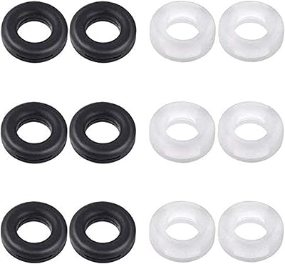6 paires de supports de lunettes en silicone antidérapants, pince d'oreille avec nœud