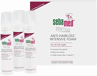 Sebamed mousse intense anti chute de cheveux, 70 ml (pack de 3)