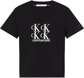 T-shirt avec logo shine calvin klein pour femme