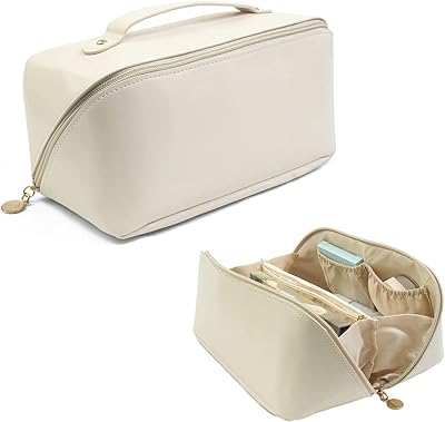 Trousse cosmétique de voyage de grande capacité, trousse de maquillage pour femme, trousse