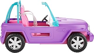 Jouet de camion tout-terrain barbie avec roues qui tournent, gmt46