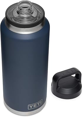 Bouteille yeti rambler 44 oz, isolée sous vide, en acier inoxydable avec couvercle