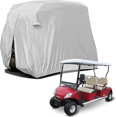Couverture de toit de voiturette de golf étanche sunny glade pour 4 passagers