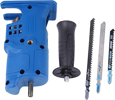Scie alternative électrique abs + accessoire de scie en acier rapide, outil