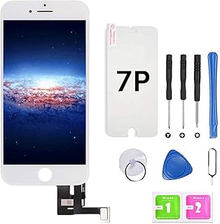 Écran de remplacement pour iphone 7 plus, blanc, taille 5,5 pouces, écran tactile