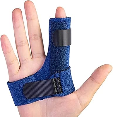 Attelles de doigt, attelle de doigt avec barre en aluminium intégrée pour doigts
