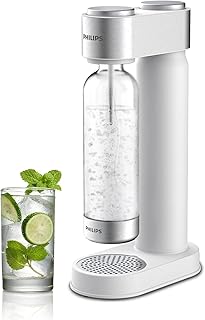 Machine à eau gazeuse philips, machine à gazéifier soda flow avec bouteille