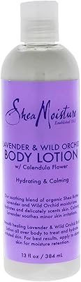 Lait corporel hydratant au karité au parfum de lavande et d'orchidée sauvage, 384