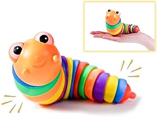 Fidget toy slug sensory 3d imprimé articulé toy anxiété soulagement du stress