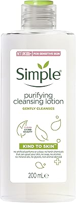 Lotion nettoyante pour la peau simple kind too, 200 ml