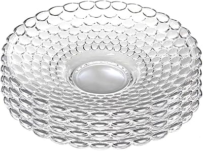 Assiette à collation en verre transparent saizikato, assiette de fruits secs de 6