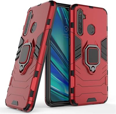 Coque double couche durable compatible avec oppo realme 5 pro et realme q