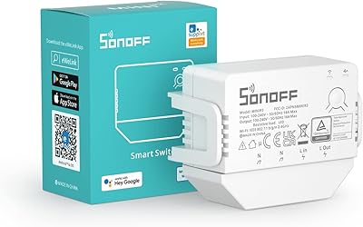 Sonov albataro min r3 commutateur intelligent 2 voies 16a wifi module domotique intelligent