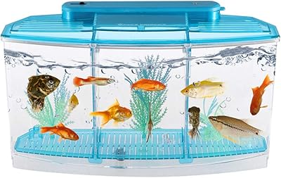 Bo pet bob mini aquarium de bureau autonettoyant, réservoir de poissons rouges écologique