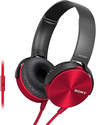 Casque supra-auriculaire prenant en charge la technologie des basses supplémentaires avec un microphone