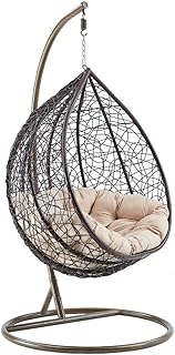 Chaise pivotante archie de danube home | chaise suspendue au design moderne |