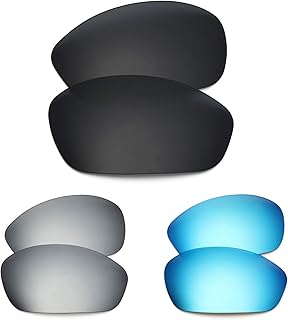 Lentilles de remplacement polarisées oyex oakley juliet pour lunettes de soleil - plusieurs