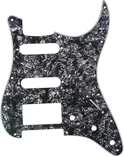 Musiclily hss pickguard pour guitare 11 trous pour fender usa mexicain style moderne