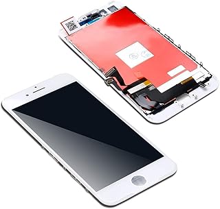 Ensemble numériseur d'écran tactile lcd de remplacement pour téléphone (iphone 7 plus, blanc)