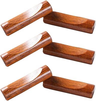 6 pièces porte-baguettes en bois naturel repose-cuillère cuillère à dîner cuillère fourchette couteau porte-baguettes en bois pour la décoration de table à manger, cylindrique. Diaytar Sénégal : Le plaisir d'acheter sans se priver