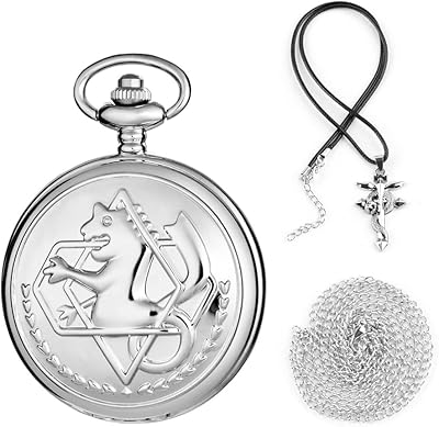 Montre de poche vintage fullmetal alchemist edward elric anime montre de poche vintage à quartz antique full hunter et chaîne pour hommes. Diaytar : Des prix qui défient toute concurrence