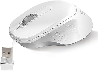 Souris d'ordinateur sans fil, bluetooth ou 2,4 g, 1 500 dpi, avec clic