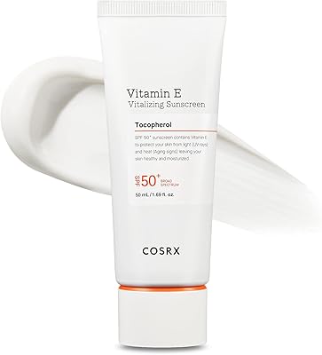 Crème solaire revitalisante vitamine e cosrx spf 50+