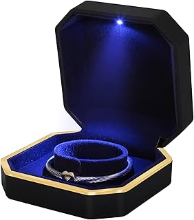 Boîte à bracelets de luxe, boîte à bijoux de rangement pour bracelets
