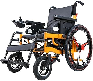 Fauteuil roulant électrique léger et pliable de luxe pour personnes âgées ayant