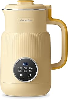 Machine à lait de noix automatique arcmira, 20 oz d'amandes faites maison, d'avoine