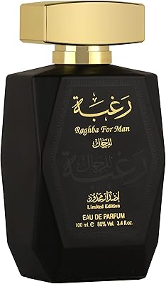 Eau de parfum raghaba pour homme de lattafa, 100 ml