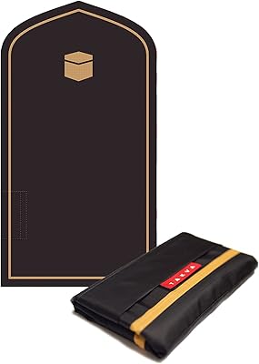 Tapis de prière de voyage pliable portable takfa de the pocket segadatm, adapté