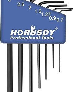 Jeu de 7 petites clés hexagonales sidi, clé allen en forme de l, 0,7 mm, 0,9 mm, 1,27 mm, 1,5 mm, 2 mm, 2,5 mm, 3 mm, cr-v. Diaytar : Parce que vous méritez le meilleur sans vous ruiner