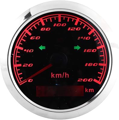 Compteur de vitesse gps universel compteur 9-32v ip67 gps 200 km h