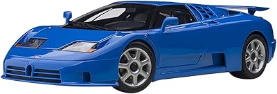 Bugatti eb110 ss super sport bleu français avec roues argentées 1/18 modèle de voiture par autoart 70917. Diaytar : Votre shopping, nos meilleurs prix