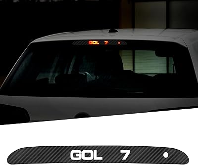 Autocollant tomall en vinyle pour feu stop élevé de voiture compatible avec volkswagen